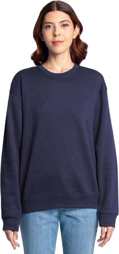 Men's Eversoft Fleece Crewneck Sweatshirts - Moisture-Wicking and Breathable, Available in Sizes S-4X