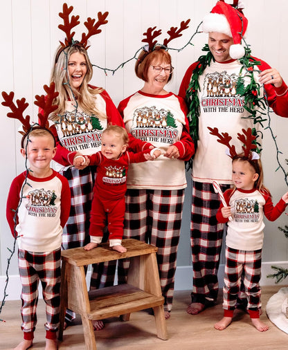 Women's Pajama Set: Stylish Long Sleeve Top and Coordinating Pants