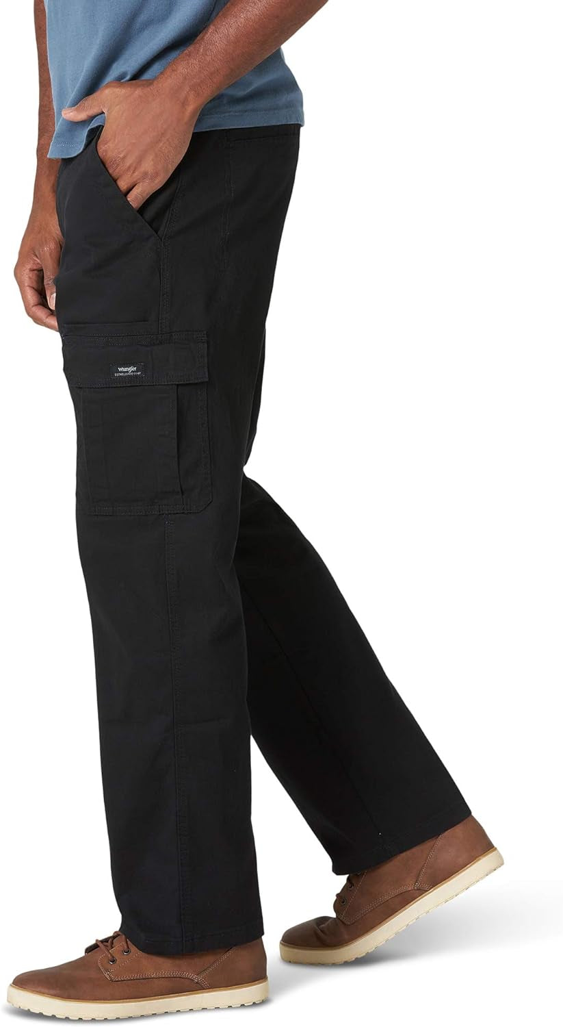 Men's Stretch Cargo Pants with Relaxed Fit