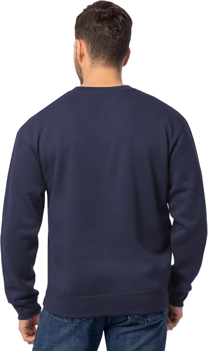 Men's Eversoft Fleece Crewneck Sweatshirts - Moisture-Wicking and Breathable, Available in Sizes S-4X