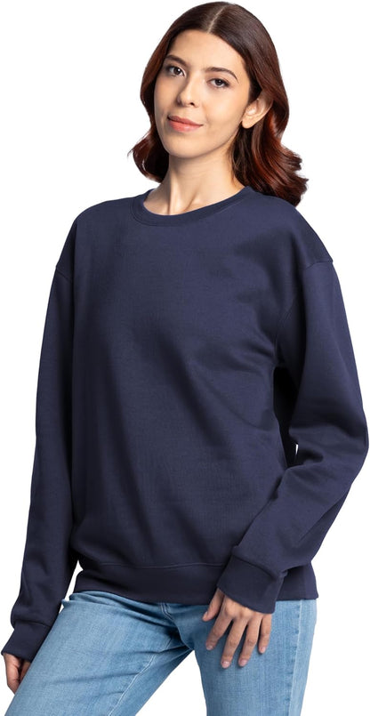 Men's Eversoft Fleece Crewneck Sweatshirts - Moisture-Wicking and Breathable, Available in Sizes S-4X